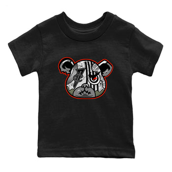 Foams One Jin shirts to match jordans Foamposite Bear sneaker match tees Air Foamposite One Jin match shoes to clothes SNRT Sneaker Tees Youth Baby Black 2 tee