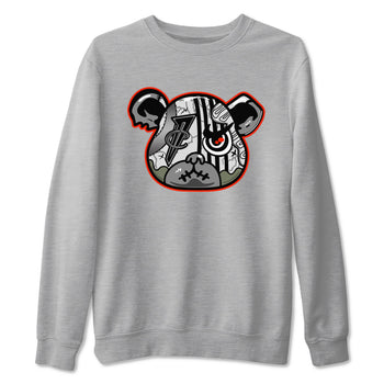 Foams One Jin shirts to match jordans Foamposite Bear sneaker match tees Air Foamposite One Jin match shoes to clothes SNRT Sneaker Tees unisex cotton Heather Grey 2 shirts