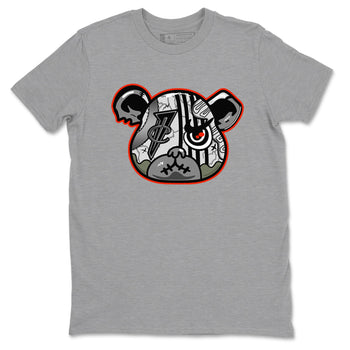 Foams One Jin shirts to match jordans Foamposite Bear sneaker match tees Air Foamposite One Jin match shoes to clothes SNRT Sneaker Tees unisex cotton Heather Grey 2 shirts