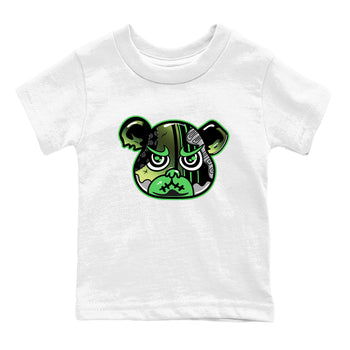 Sneaker match tees – Sneaker Tees To Match Air Foamposite One Pine Green Shoes – Foamposite Bear Kids T-Shirt White 2