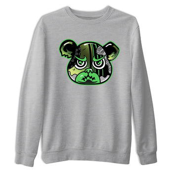 Sneaker match tees – Sneaker Tees To Match Air Foamposite One Pine Green Shoes – Foamposite Bear Tee Heather Grey 2