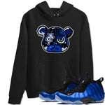 Air Foamposite One Royal Shirts To Match Jordans Foamposite Bear Sneaker Shirts Air Foamposite One Royal SNRT Sneaker Release Tees Unisex Cotton Crew Neck Black 1 crew neck shirts