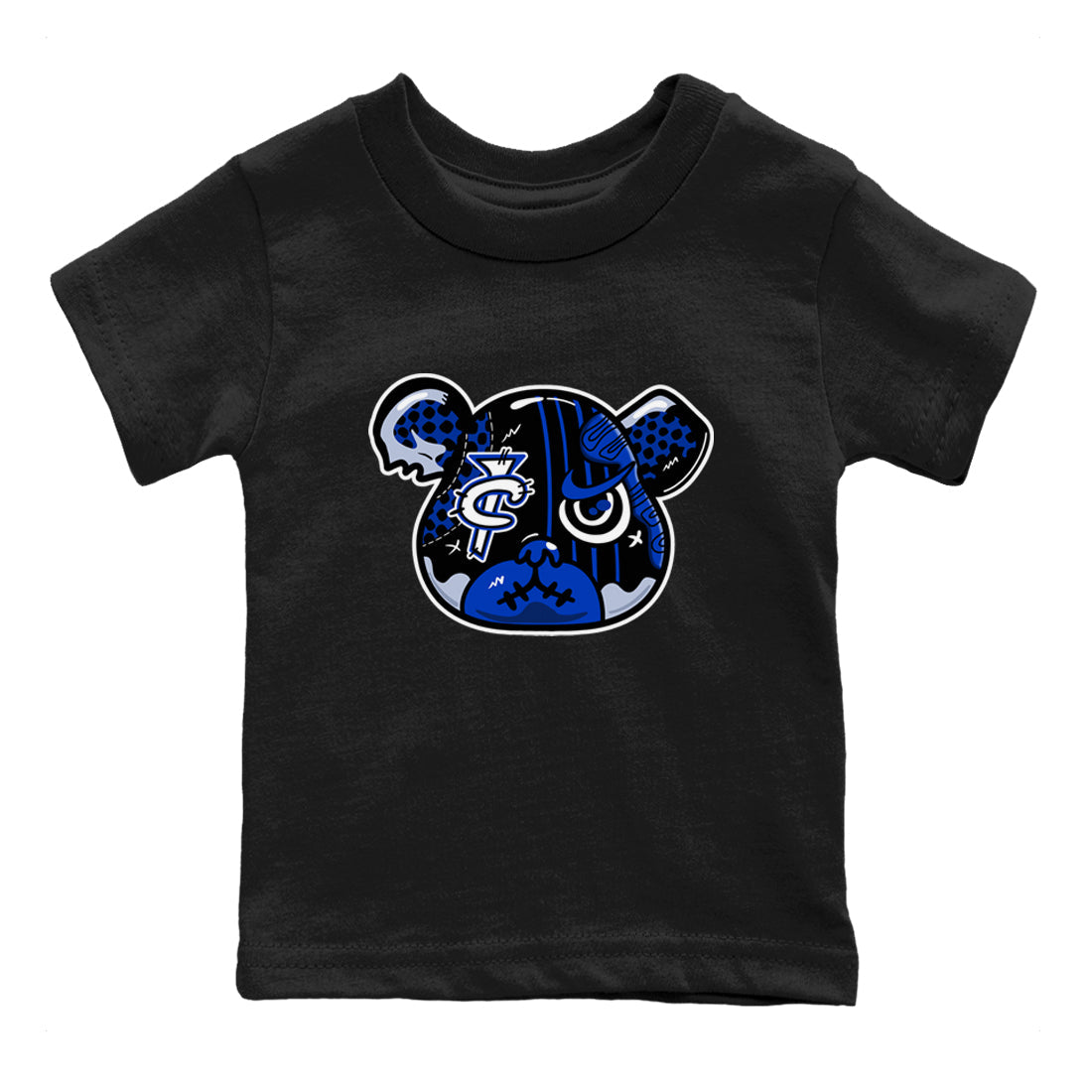 Air Foamposite One Royal Shirts To Match Jordans Foamposite Bear Sneaker Shirts Air Foamposite One Royal SNRT Sneaker Release Tees Baby Youth Toddler Black 2 crew neck shirts