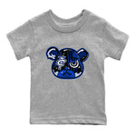 Air Foamposite One Royal Shirts To Match Jordans Foamposite Bear Sneaker Shirts Air Foamposite One Royal SNRT Sneaker Release Tees Baby Youth Toddler Heather Grey 2 crew neck shirts