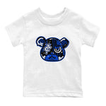 Air Foamposite One Royal Shirts To Match Jordans Foamposite Bear Sneaker Shirts Air Foamposite One Royal SNRT Sneaker Release Tees Baby Youth Toddler White 2 crew neck shirts