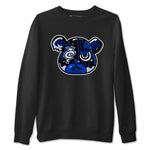 Air Foamposite One Royal Shirts To Match Jordans Foamposite Bear Sneaker Shirts Air Foamposite One Royal SNRT Sneaker Release Tees Unisex Cotton Crew Neck Black 2 crew neck shirts