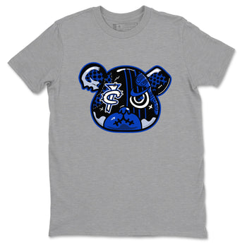 Air Foamposite One Royal Shirts To Match Jordans Foamposite Bear Sneaker Shirts Air Foamposite One Royal SNRT Sneaker Release Tees Unisex Cotton Crew Neck Heather Grey 2 crew neck shirts