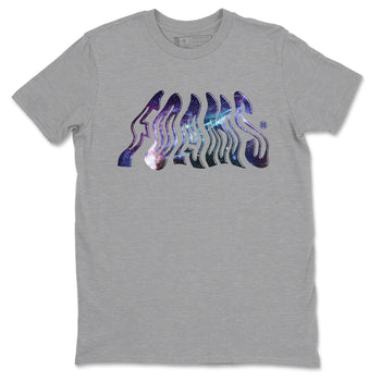 Air Foamposite One Galaxy shirts to match jordans Foams sneaker match tees Foams One Galaxy match shoes to clothes SNRT Sneaker Tees unisex cotton Heather Grey 2 shirts