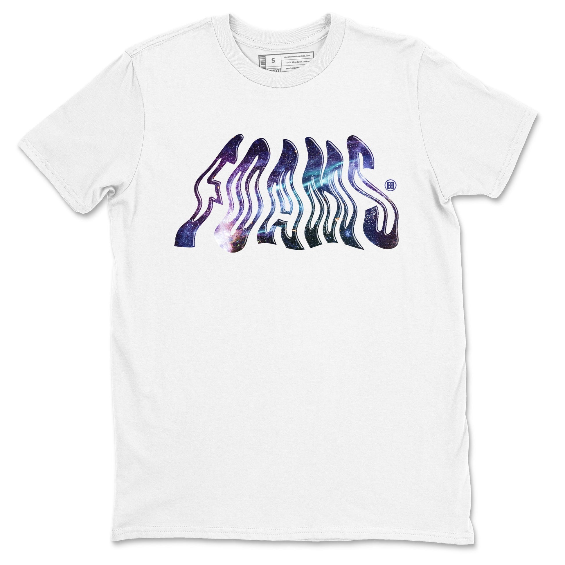 Air Foamposite One Galaxy shirts to match jordans Foams sneaker match tees Foams One Galaxy match shoes to clothes SNRT Sneaker Tees unisex cotton White 2 shirts