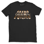 Air Foamposite 1 Metallic Copper Shirts To Match Jordans Foams Sneaker Shirts Air Foamposite One Metallic Copper SNRT Sneaker Release Tees Unisex Cotton Crew Neck Black 2 crew neck shirts