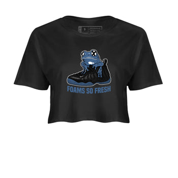 Sneaker Threads – Sneaker Tees To Match Air Foamposite One Carbon Fiber – Foams So Fresh Crop Tee Black 2. Perfect for Jordan releases 2025 colorways.