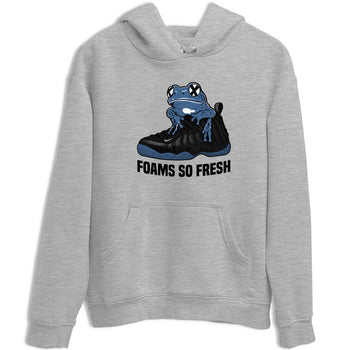 Sneaker Threads – Sneaker Tees To Match Air Foamposite One Carbon Fiber – Foams So Fresh Graphic Tee Heather Grey 2. Perfect for Jordan releases 2025 colorways.