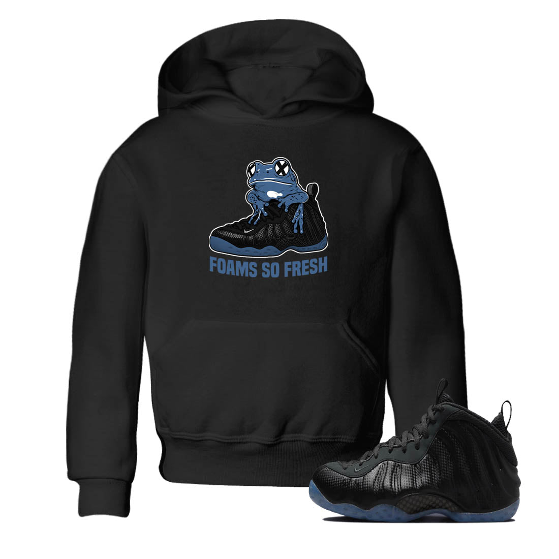 Sneaker Threads – Sneaker Tees To Match Air Foamposite One Carbon Fiber – Foams So Fresh Youth Graphic Tee Black 1. Perfect for Jordan releases 2025 colorways.