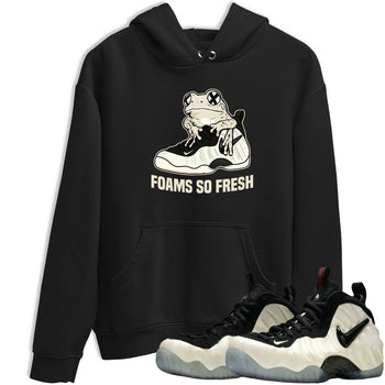 Sneaker Threads – Sneaker Tees To Match Air Foamposite One Pearl – Foams So Fresh Graphic Tee Black 1. Perfect for Jordan releases 2025 colorways.