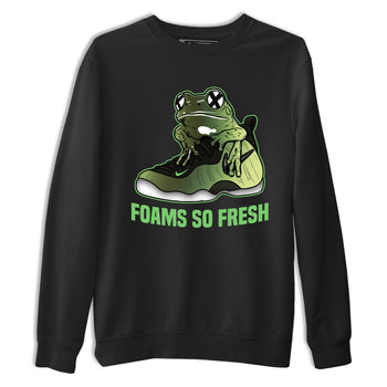 Sneaker match tees – Sneaker Tees To Match Air Foamposite One Pine Green Shoes – Foams So Fresh Tee Black 2