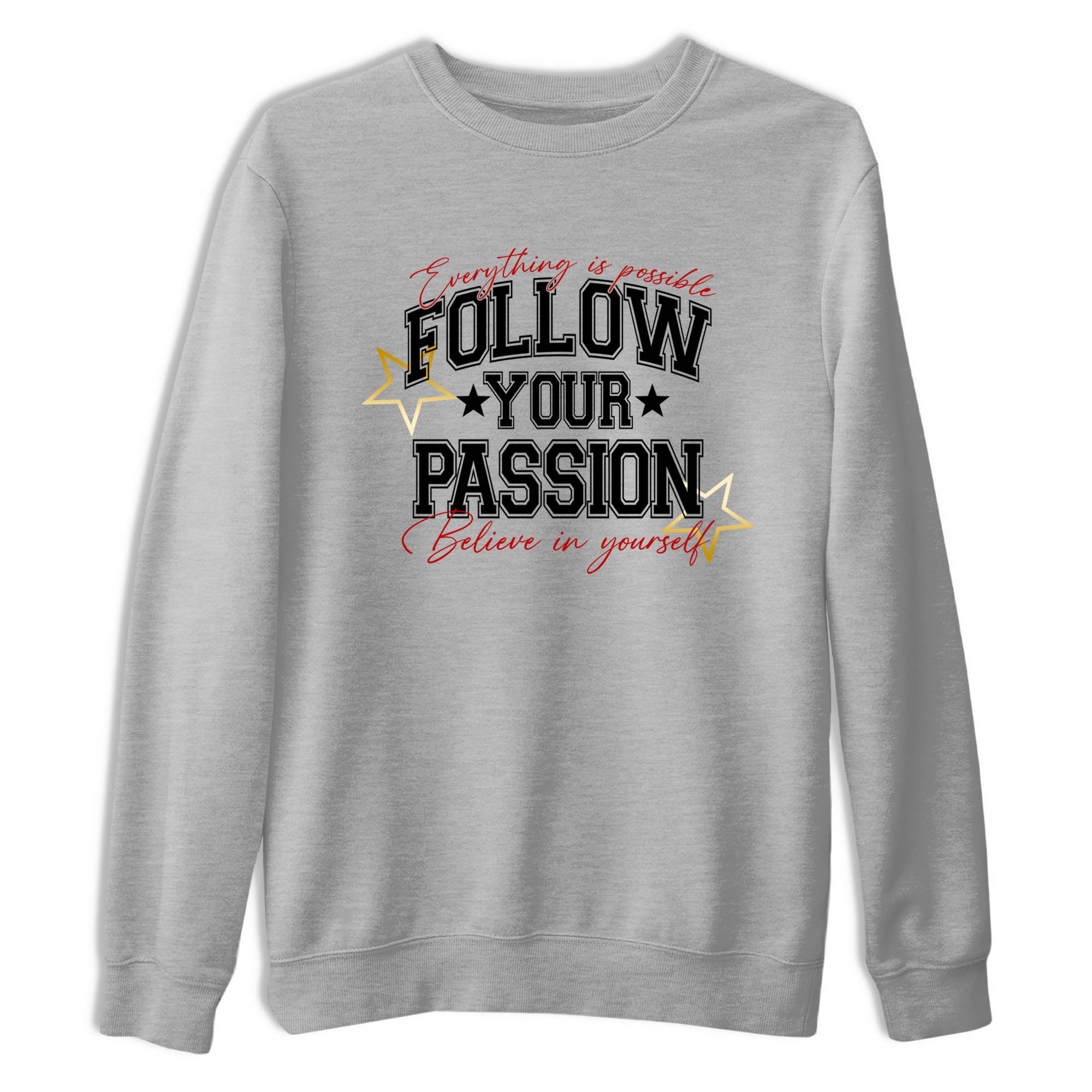 Best Sneakerfit graphic tee – Sneaker Tees To Match Air Jordan 12 Taxi Sneakers – Follow Your Passion Tee Heather Grey 2