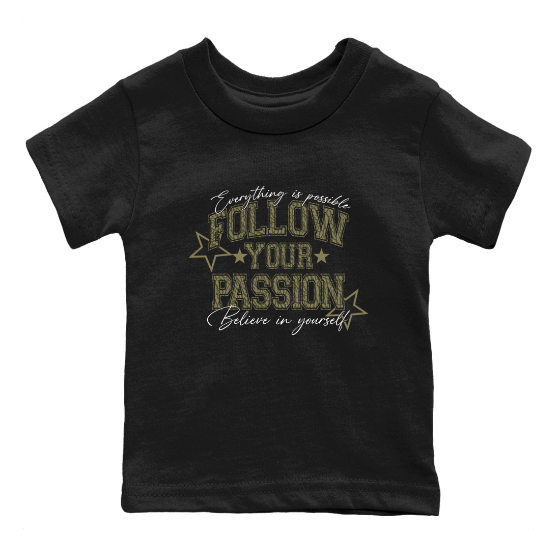 Sneaker Threads – Sneaker Threads To Match Air Jordan 3 Family Affair Shoes – Follow Your Passion Kids T-Shirt Black 2