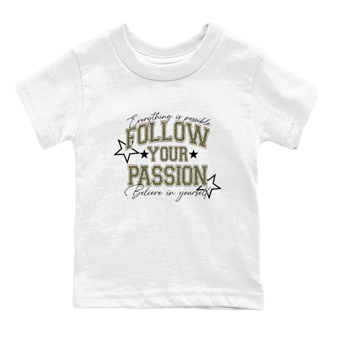 Sneaker Threads – Sneaker Threads To Match Air Jordan 3 Family Affair Shoes – Follow Your Passion Kids T-Shirt White 2