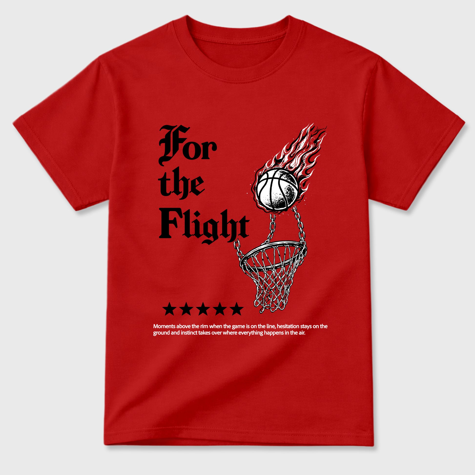 Sneaker match tees – Sneaker Tees To Match Air Jordan 1 Banned Shoes – For The Flight Tee Red 2