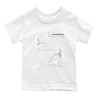 Free Yourself Be Yourself SNRT Sneaker Tees Kids - Air Jordan 4 Abundance