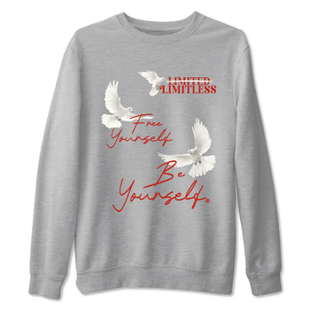 4s Brick By Brick best t shirts to wear with jordans Free Yourself Be Yourself sneaker match tees Nigel Sylvester x Air Jordan 4 Brick by Brick match shoes to clothes SNRT Sneaker Tees unisex cotton Heather Grey 2 shirts