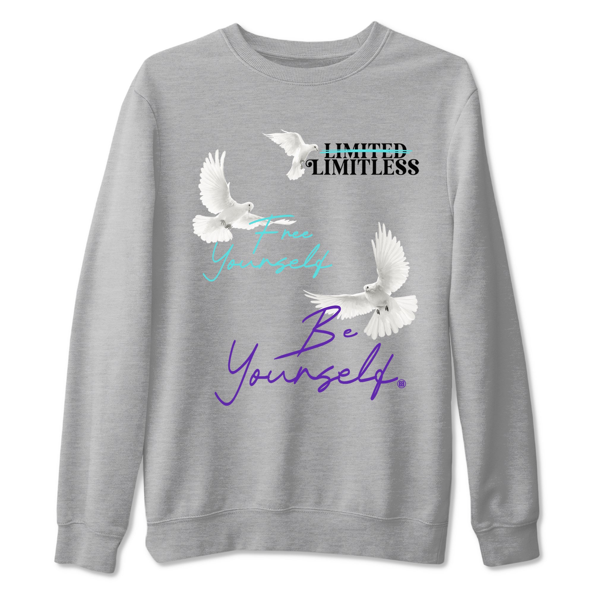 5s Grape shirts to match jordans Free Yourself Be Yourself sneaker match tees AJ5 Retro Grape match shoes to clothes SNRT Sneaker Tees unisex cotton Heather Grey 2 shirts