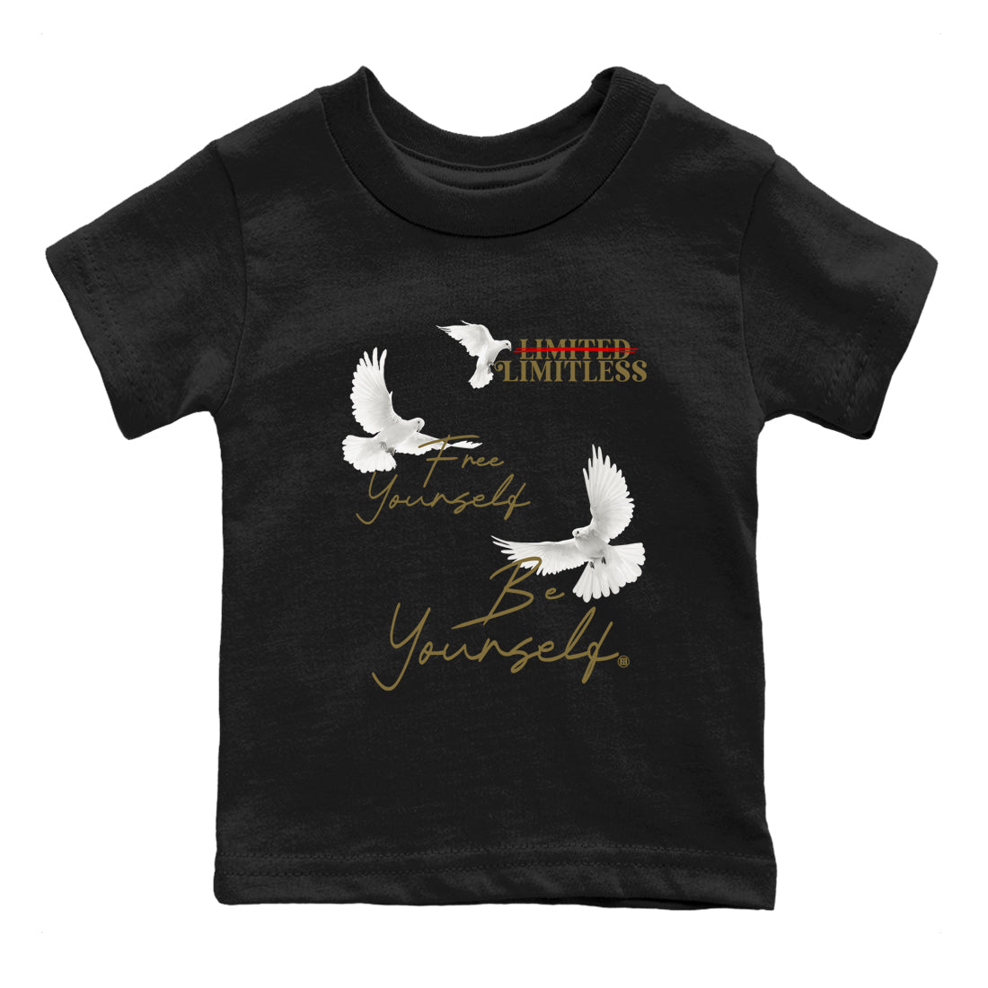 9s Olive shirts to match jordans Free Yourself Be Yourself sneaker match tees Air Jordan 9 Olive match shoes to clothes SNRT Sneaker Tees Youth Baby Black 2 tee