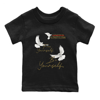 9s Olive shirts to match jordans Free Yourself Be Yourself sneaker match tees Air Jordan 9 Olive match shoes to clothes SNRT Sneaker Tees Youth Baby Black 2 tee
