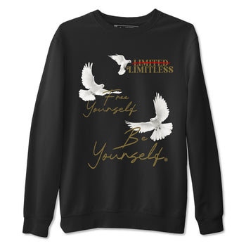 9s Olive shirts to match jordans Free Yourself Be Yourself sneaker match tees Air Jordan 9 Olive match shoes to clothes SNRT Sneaker Tees unisex cotton Black 2 shirts