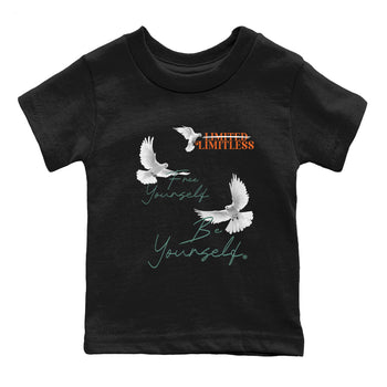 Dunk Low Ceramic shirts to match jordans Free Yourself Be Yourself sneaker match tees Dunk Ceramic match shoes to clothes SNRT Sneaker Tees Youth Baby Black 2 tee
