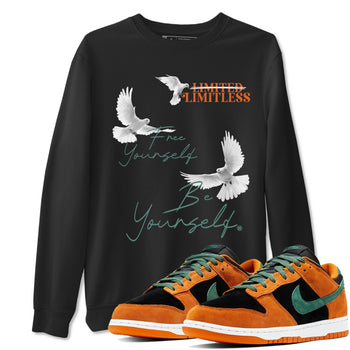 Dunk Low Ceramic shirts to match jordans Free Yourself Be Yourself sneaker match tees Dunk Ceramic match shoes to clothes SNRT Sneaker Tees unisex cotton Black 1 shirts