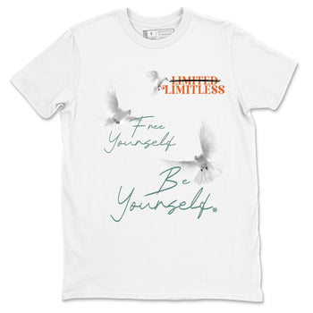 Dunk Low Ceramic shirts to match jordans Free Yourself Be Yourself sneaker match tees Dunk Ceramic match shoes to clothes SNRT Sneaker Tees unisex cotton White 2 shirts