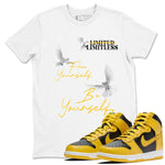 Dunk High Wu Tang shirts to match jordans Free Yourself Be Yourself sneaker match tees Dunk High Wu Tang match shoes to clothes SNRT Sneaker Tees unisex cotton White 1 shirts