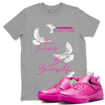 Nike KD 4 Retro Aunt Pearl shirts to match jordans Free Yourself Be yourself sneaker match tees Nike KD 4 Aunt Pearl match shoes to clothes SNRT Sneaker Tees unisex cotton Heather Grey 1 shirts