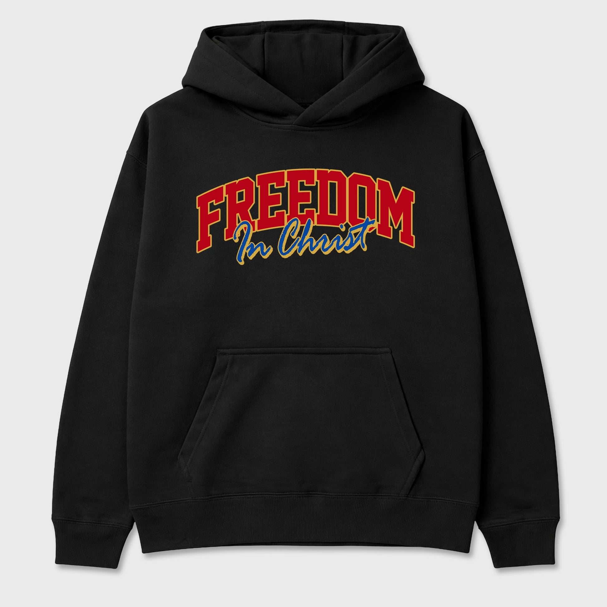Sneakerfit for Sneakerheads – Sneaker Tees To Match Air Jordan 1 Union x Fragment Sneakers – Freedom In Christ Tee Black 2