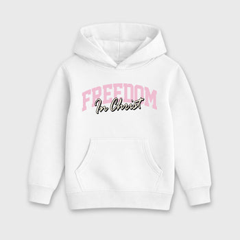 Sneaker match tees – Sneaker Tees To Match Air Jordan 4 Iced Carmine Shoes – Freedom In Christ Kids T-Shirt White 2