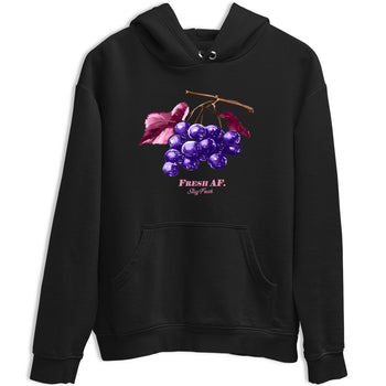 Sneaker match tees – Sneaker Tees To Match Air Jordan 11 Canyon Purple Shoes – Fresh Grape Tee Black 2