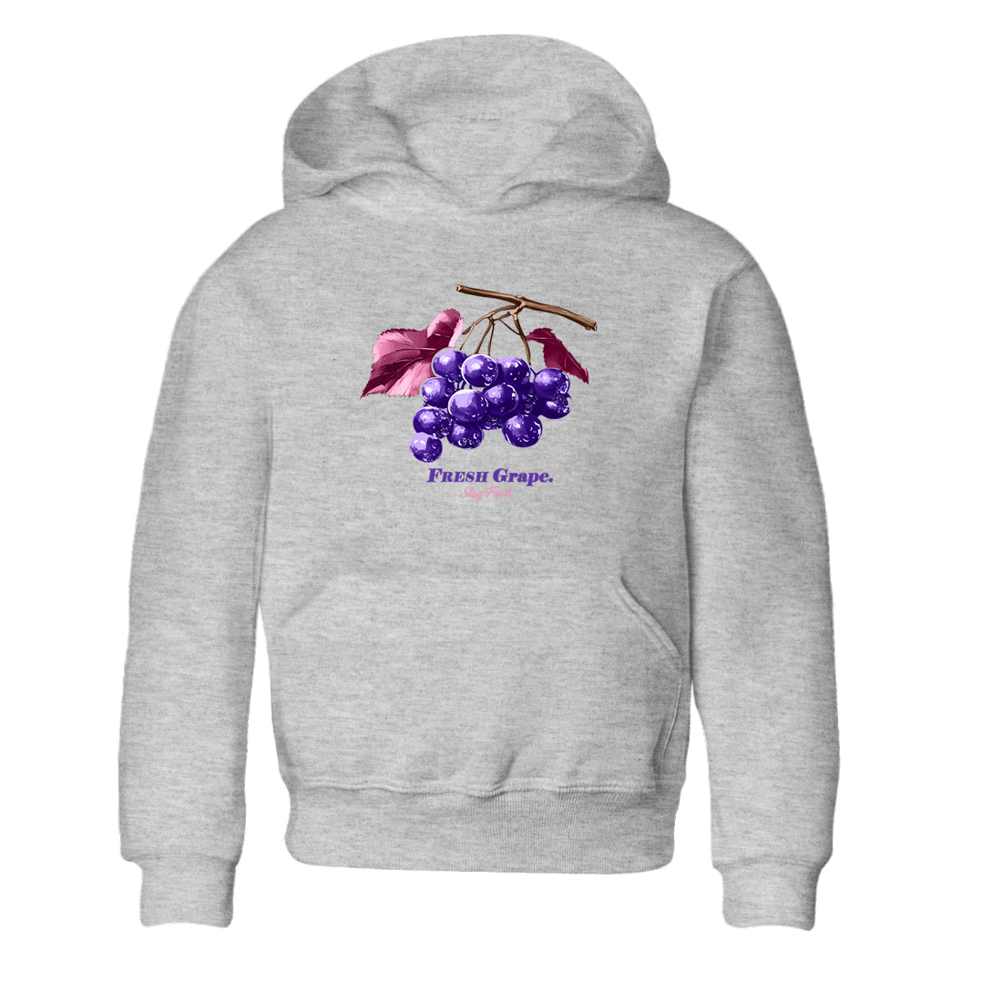 Sneaker match tees – Sneaker Tees To Match Air Jordan 11 Canyon Purple Shoes – Fresh Grape Kids T-Shirt Heather Grey 2