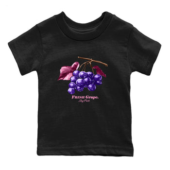 Sneaker match tees – Sneaker Tees To Match Air Jordan 11 Canyon Purple Shoes – Fresh Grape Kids T-Shirt Black 2