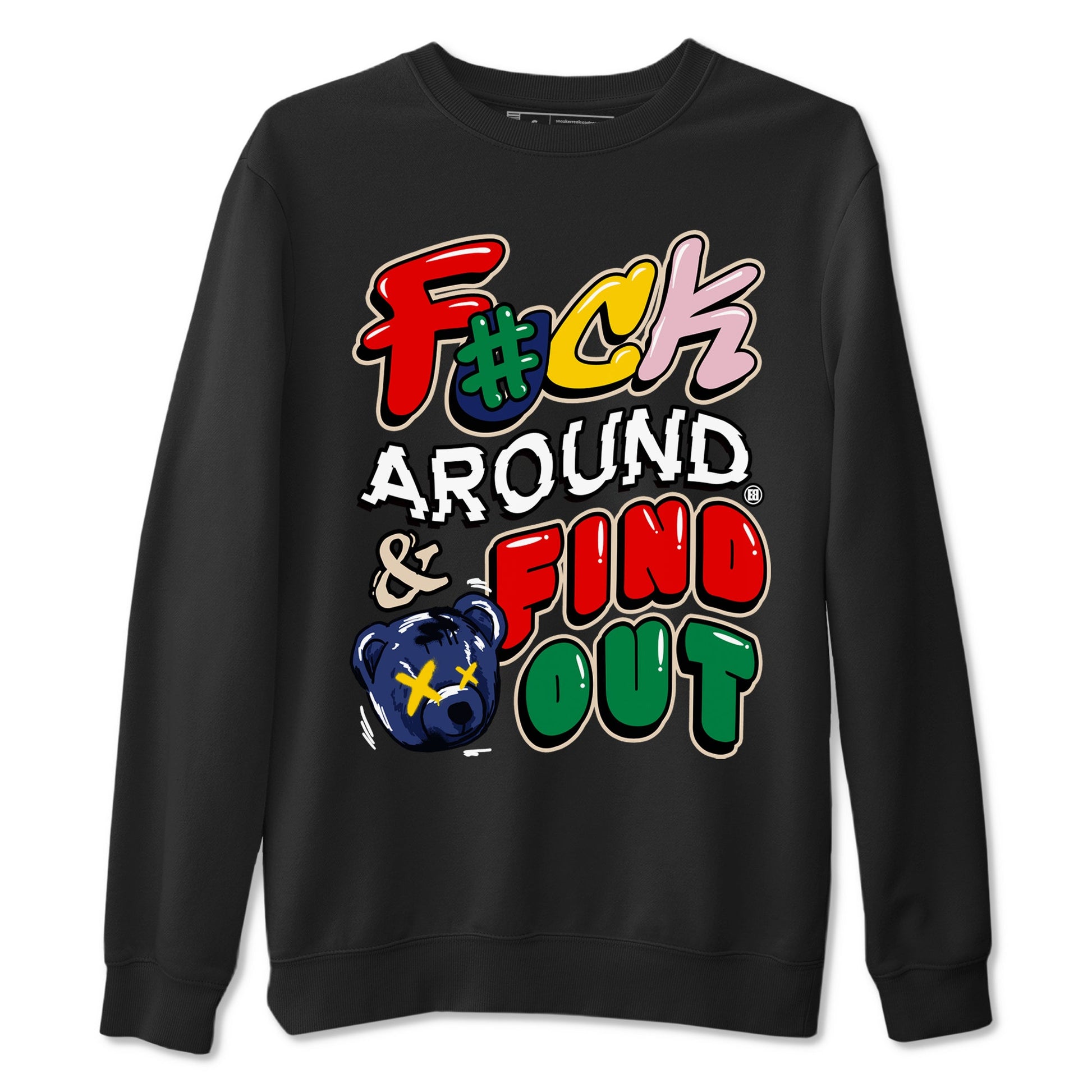 AF 3 Nigo shirtsto match jordans Fuck Around And Find Out sneaker match tees Air Force 3 Low x Nigo Blue Void and Tour Yellow match shoes to clothes SNRT Sneaker Tees unisex cotton Black 2 shirts