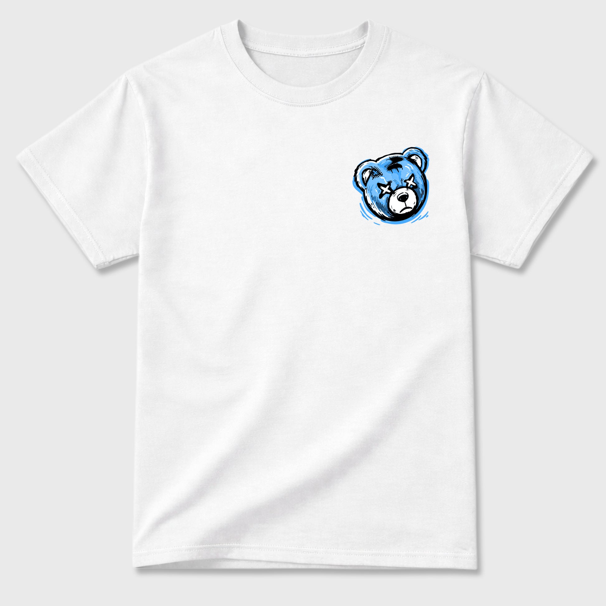 Fuck Around and Find Outgraphic t-shirt. Streetwear sneakerfit. Sneaker outfit. Complete your fit with the 11s University Blue, shown in White.