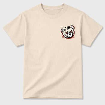 Fuck Around and Find Outgraphic t-shirt. Streetwear sneakerfit. Sneaker outfit. Complete your fit with the 4s Brick After Brick, shown in Natural.