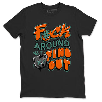Dunk Low Ceramic shirts to match jordans Fuck Around And Find Out sneaker match tees Dunk Ceramic match shoes to clothes SNRT Sneaker Tees unisex cotton Black 2 shirts