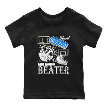 3s Lucky Shorts shirts to match jordans Game Changer best t shirts to wear with jordans Air Jordan 3 Lucky Shorts match shoes to clothes SNRT Sneaker Tees Youth Baby Black 2 tee