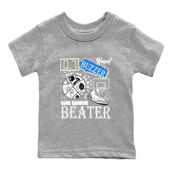 3s Lucky Shorts shirts to match jordans Game Changer best t shirts to wear with jordans Air Jordan 3 Lucky Shorts match shoes to clothes SNRT Sneaker Tees Youth Baby Heather Grey 2 tee