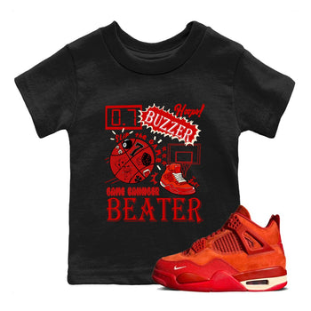 4s Brick By Brick shirts to match jordans Game Changer sneaker match tees Air Jordan 4 Nigel match shoes to clothes SNRT Sneaker Tees Youth Baby Black 1 tee