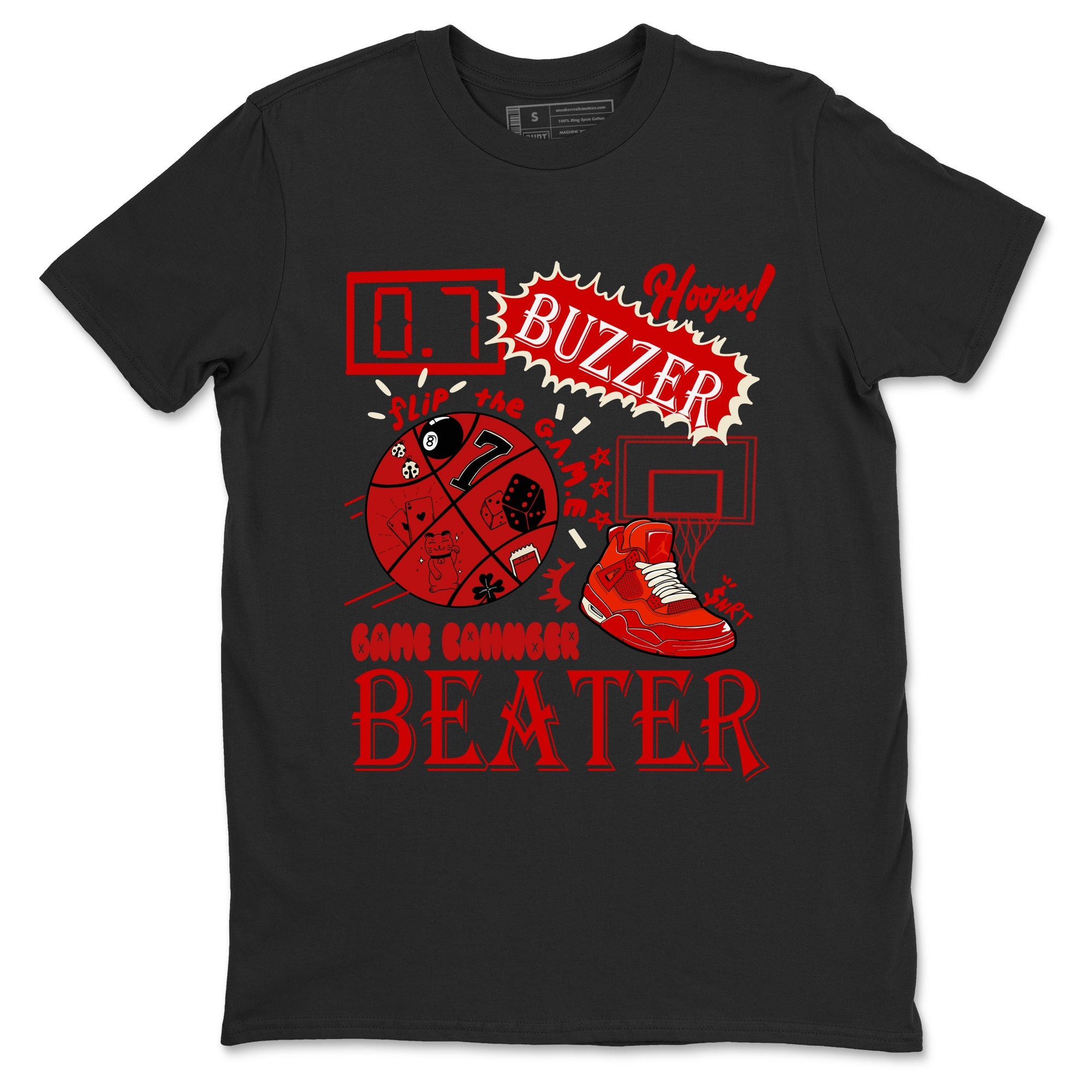 4s Brick By Brick shirts to match jordans Game Changer sneaker match tees Air Jordan 4 Nigel match shoes to clothes SNRT Sneaker Tees unisex cotton Black 2 shirts