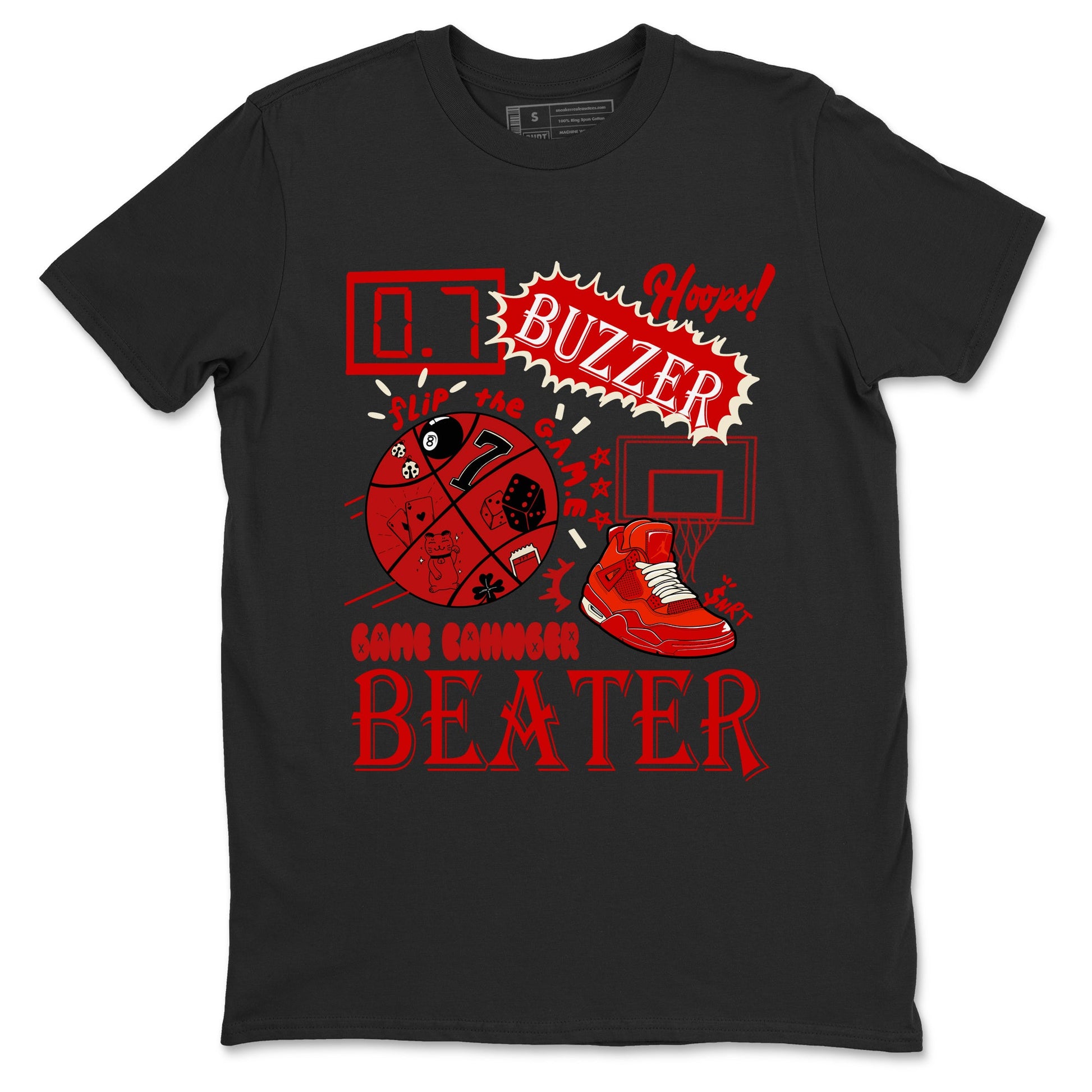 4s Brick By Brick shirts to match jordans Game Changer sneaker match tees Air Jordan 4 Nigel match shoes to clothes SNRT Sneaker Tees unisex cotton Black 2 shirts