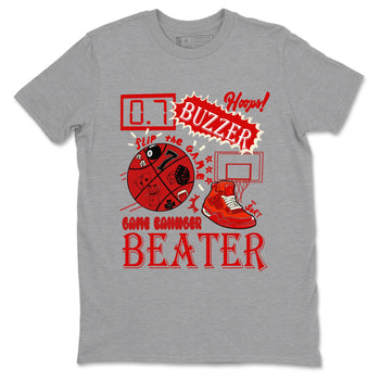 4s Brick By Brick shirts to match jordans Game Changer sneaker match tees Air Jordan 4 Nigel match shoes to clothes SNRT Sneaker Tees unisex cotton Heather Grey 2 shirts