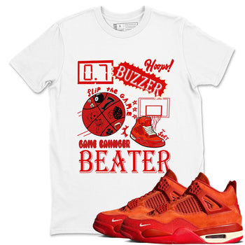 4s Brick By Brick shirts to match jordans Game Changer sneaker match tees Air Jordan 4 Nigel match shoes to clothes SNRT Sneaker Tees unisex cotton White 1 shirts